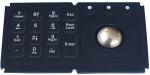 Waterproof Silicone Industrial Pointing Device Ruggedized In Black