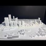 1:1000 Engineering Abstract Architectural Model Maker Customized