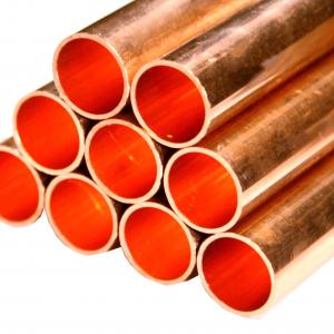 China C1201 C1220 Straight Copper Tube Polished 8mm Copper Material Diameter C12000 32mm on sale