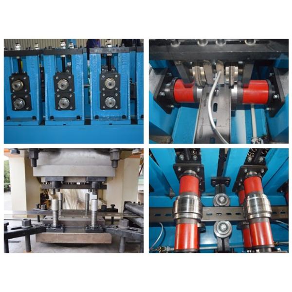 Solar PV Bracket Roll Forming Equipment With Simense PLC Control For Solar Panel