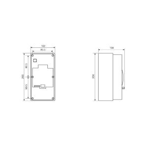 Solar System 8way IP66 Circuit Breaker Enclosure Box