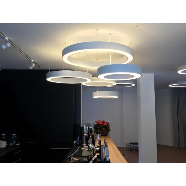Double Side Hanging Circle Light 90V-277V Led Ring Pendant Ceiling Light