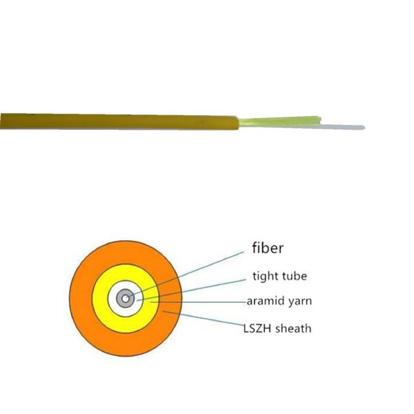 Multimode Simplex LSZH Jacket Aramid Optical Fiber Cables