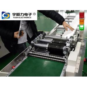 Buy cheap High Efficiency Laser Cut PCB Depaneling Machine With SKD11 Blade product