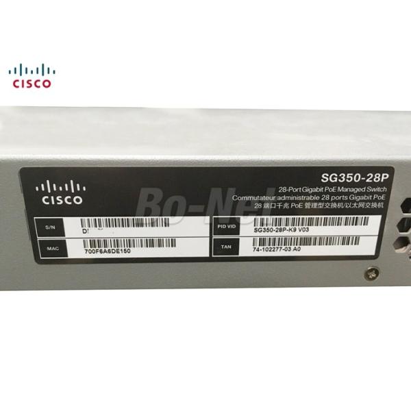 Cisco 350 Series Managed Gigabit Ethernet Switch Cisco SG350-28P-K9-CN 28 Port POE
