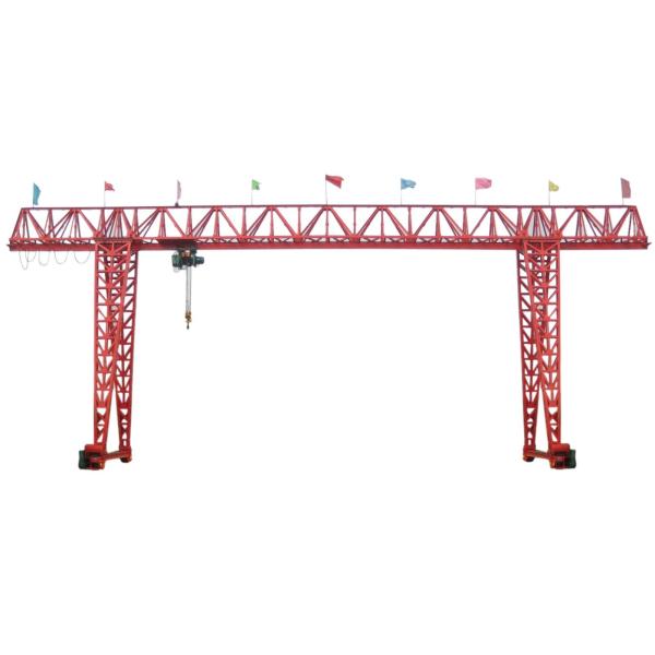 Truss Beam Single Girder Workshop Gantry Crane 10T 30M Span