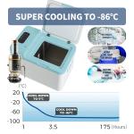 Defrostable Single-Temperature Desktop Freezer with Stirling Technology Under