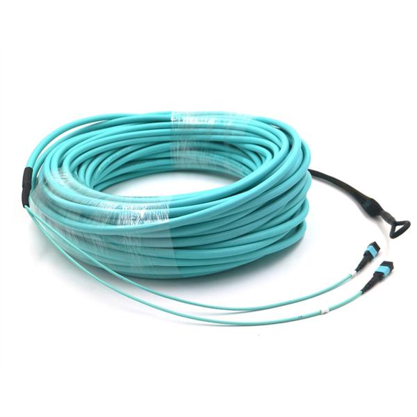 50/125um OM3 OM4 LSZH 24~144 Core MPO MTP Trunk Cable