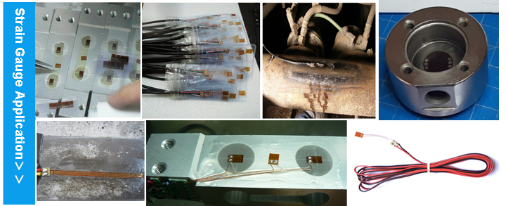 BF350-CA tri element rosette strain gage
