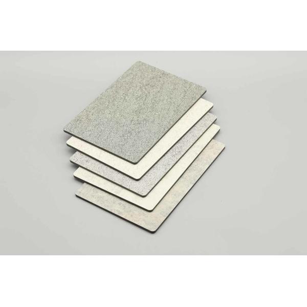 4mm 1.22x2.44m Scratch-Resistant Rough Stone Texture Aluminum Composite Panel for Exterior Cladding