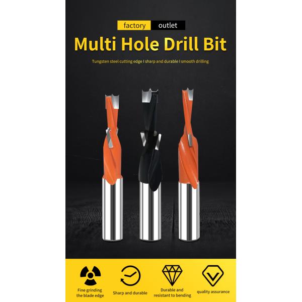 Three Flute Cnc Machine Drill Bits 60mm Key Hole Hss Twist Drill Bit Set