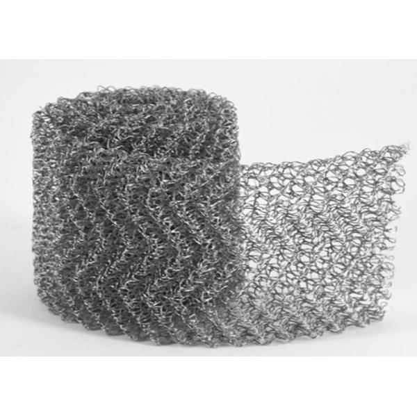 Oil Gas Separation Air Purification Filters Knitted Wire Mesh Made From Common Materials