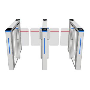 Buy cheap Pedestrian High Speed Gate Access Controller Automatic Sliding Barrier Turnstile product