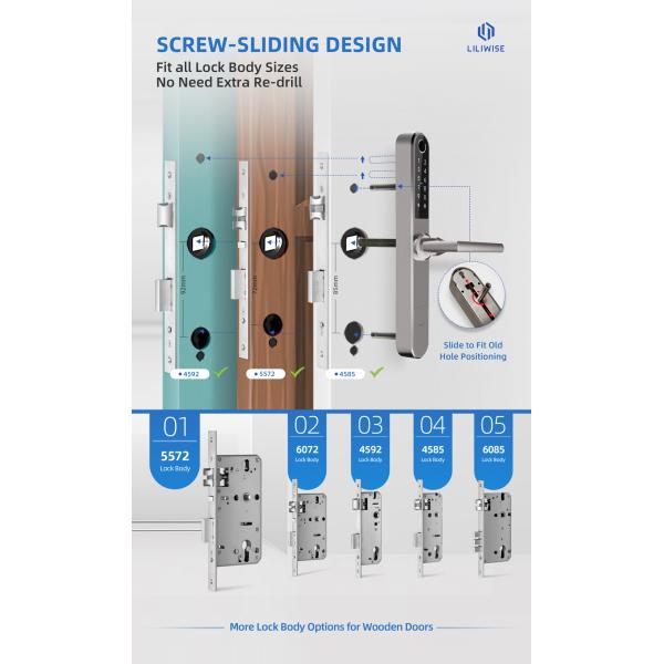 Stainless Steel Digital Lock Unlock Via Bluetooth Fingerprint For Shopping Mall