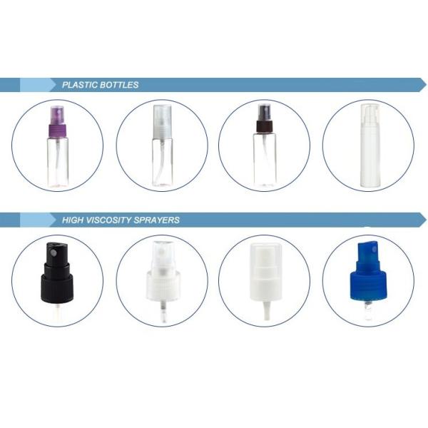 Empty Plastic Cosmetic Spray Bottle Transparent 5ml 8ml Sample Size FDA
