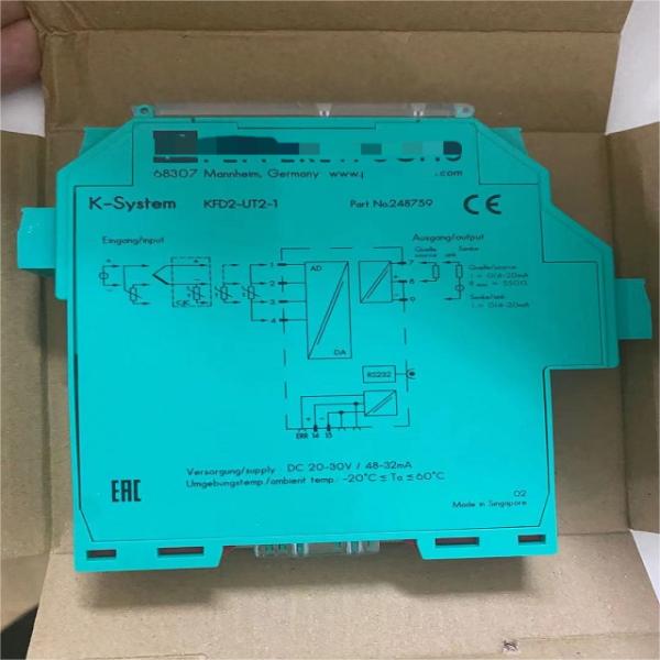 Terminals 14 15 Universal Temperature Converter KFD2-UT2-1