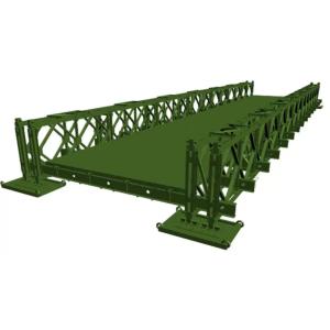 Buy cheap Customizable Prefabricated modular bridge system Antirust steel truss bridge product