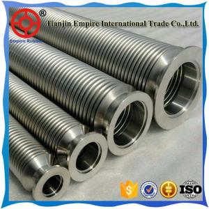 China Flexible metal hose assembly with corrugated stainless steel core  for more extreme temperatures on sale