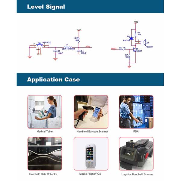 LV30 Mini image 2D scanning engine LV30 Embedded 2D Image Barcode Scanner OEM Laser Barcode Scanner Module in POS Handheld Scanner