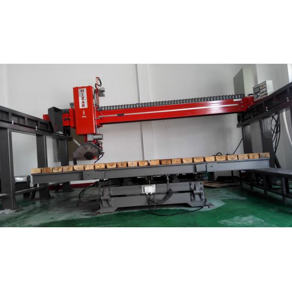 6800kg 18.5kw Stone CNC Machines 3D 3 Axis Laser Stone Cutting Machine