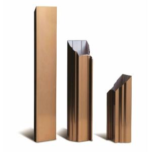 Buy cheap Powder Coating Electrophoresis Aluminum Square Shape Custom Length product