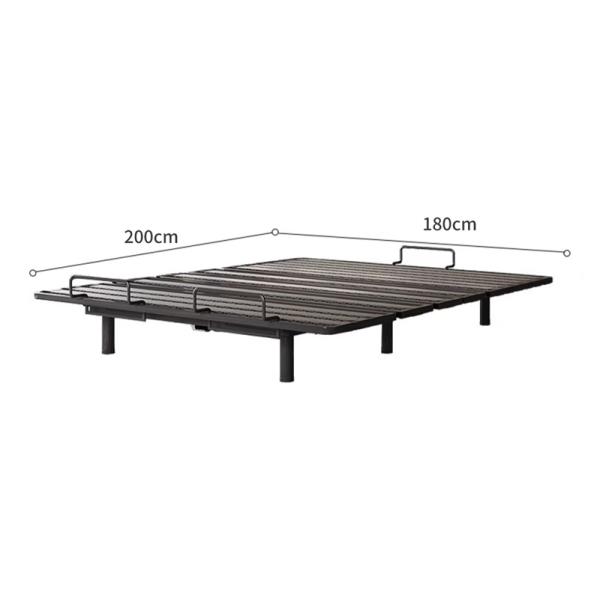 BN Intelligent Bed Frame With Adjustable Multi Angle Posture Zero Pressure Remote Control Lifting Function Iron Frame