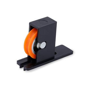 Buy cheap Rust Proof Sliding Nylon Door Rollers With Double Pulley Nylon Material ODM product