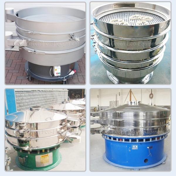 High Efficiency Rotary Vibrating Screen Machine For Aggregate / Powder