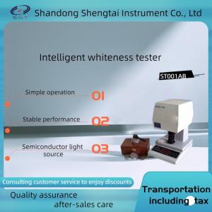 China ST001AB White board full digital calibration of flour and starch blue light whiteness detection instrument on sale