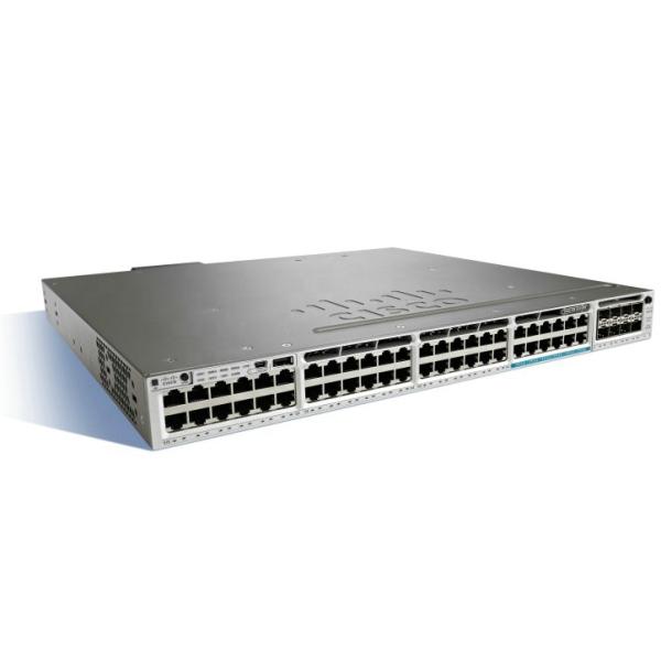 48 Port UPoE IP Base Gigabit Data Switch / Ethernet Network Switch WS-C3850-12X48U-S