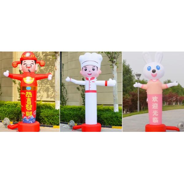 3m 5m Inflatable Waving Air Dancer For Car Dealership Promotions, Grand Openings