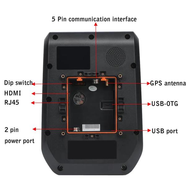 Android 4G Transport Validator NFC Reader Qr Code Bus Validator