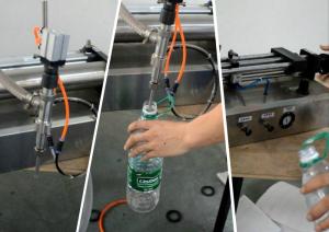 Buy cheap Industrial Semi Automatic Bottling Machine / Semi Automatic Liquid Filling Machine product
