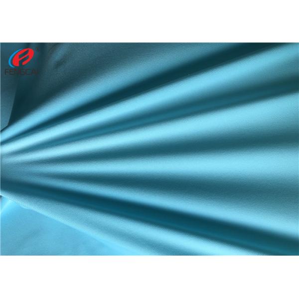Semi - dull Stretch Knitted Water Resistant Nylon Spandex Fabric For Bikini