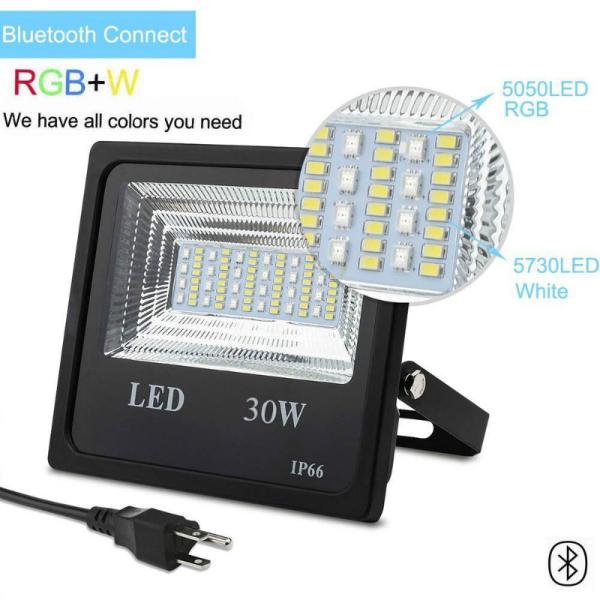 IP65 Waterproof RGB LED Floodlight Aluminum SMD5050 For Garden
