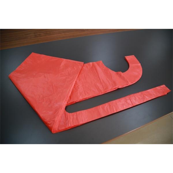 Disposable Plastic Waterproof Aprons , Disposable Catering Aprons Individually Folded