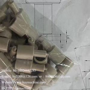 Polyetheretherketone Tecapeek Polycarbonate Rubber Parts Custom Machining
