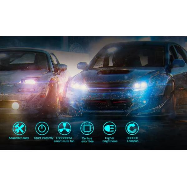 30w/Bulb Car Light Bulbs High Power Advanced Technology Series