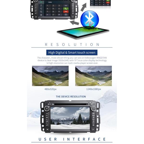 Multimedia Triumph In Dash DVD Player , Video Stereo Car Seat DVD Player