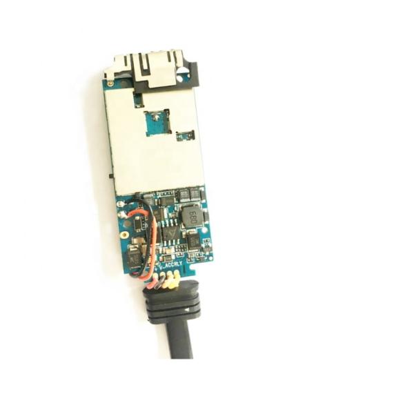 Mini Size Car GPS Tracker Support Power Input Voltage From DC 9V To DC 100V With Battery