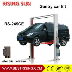 China Double cylinder electric unlock two post used car lifts for sale on sale