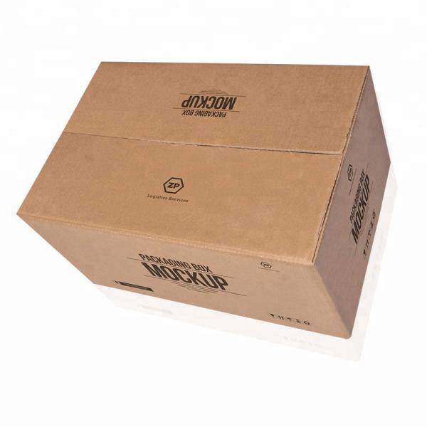 OEM ODM Kraft Custom Corrugated Cardboard Boxes 58cm×42cm×15cm