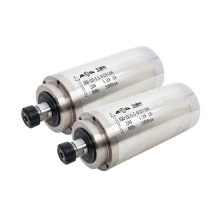 Buy cheap GDZ125-5.5 ER25 Woodworking Drilling CNC Router Water Cooled Spindle Motor 10A product