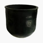 Metal Melting Silicon Carbide Graphite Crucible Round Oxidation Resistant
