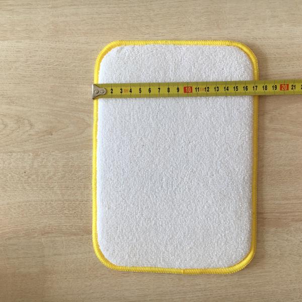 Microfiber water absorb dish mat thick sponge cup mats 100% polyester