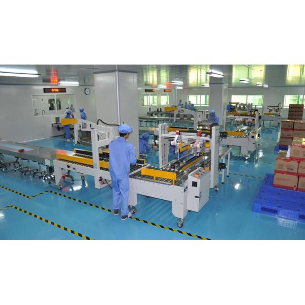 Flaps Carton Packing Machine / Automatic Carton Folding Machine With Both Sides Drive