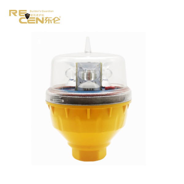Buy cheap High Intensity Reddot Flash Tower Polycarbonate Solar Aviation Light product