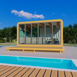 China Outdoor  Apple Cabin House Movable Office Cabin Customizable Alumuinum on sale