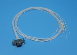 Buy cheap 500 Cycles Durability Rectangular J30j Connector With 500mm AFR250 White Cable product