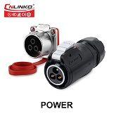 CNLINKO M24 Waterproof Power Signal Plug Socket Multi Pin Male Female Cable Connector
